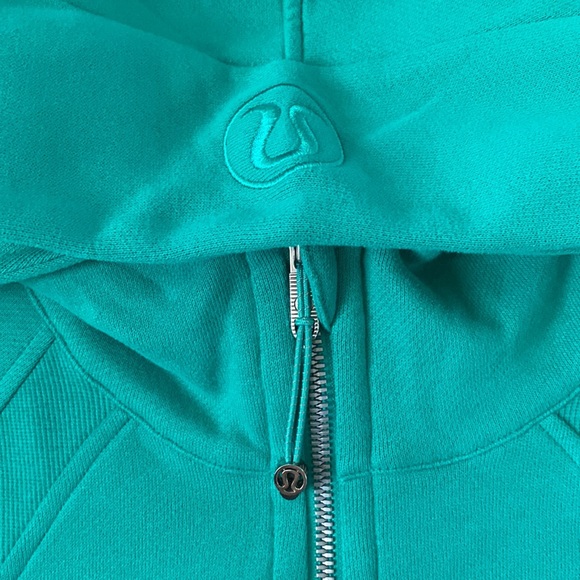 ❤️ Lululemon Scuba Oversized Half Zip Hoodie in Kelly Green XS/S NWT - Picture 2 of 9